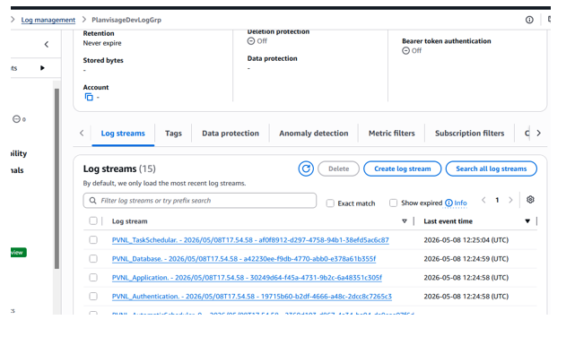 HowtoCreateandConfigureAWSCloudWatchLogtarget - Planvisage