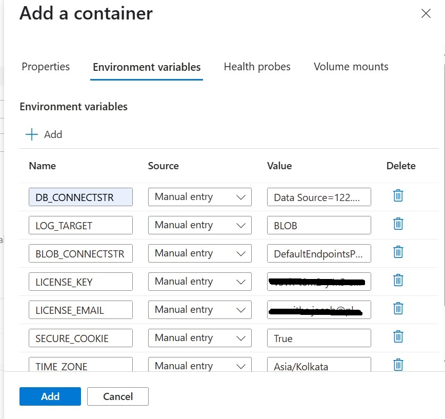 Environment Variables