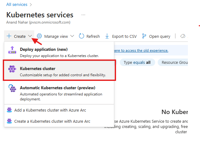 Azure Kubernetes